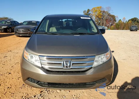 2012 Honda Odyssey Ex z USA, uszkodzony, nr VIN 5FNRL5H47CB072757